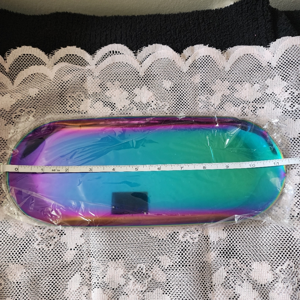 Colorful Metallic Accessory Tray - Picture 4 of 4
